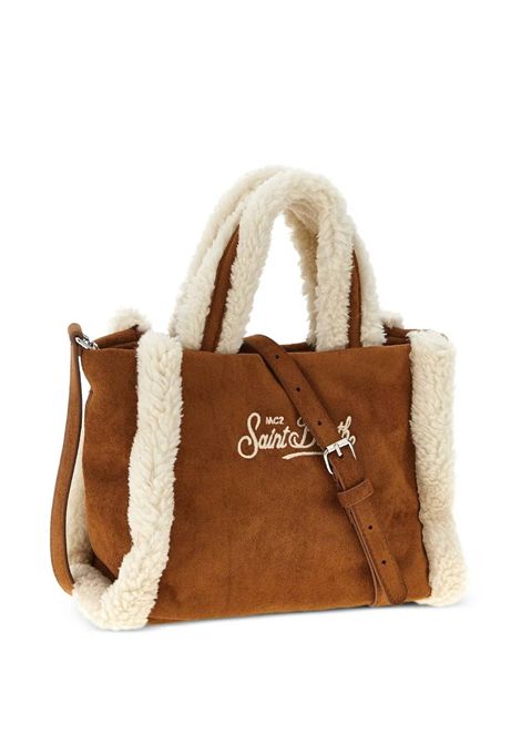 Borsa Mini con pelliccia SAINT BARTH | VAMI020 VANITY MINI SHEARLING00486I 1910EMB